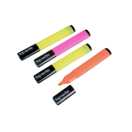 Colored neon markers 4 pieces