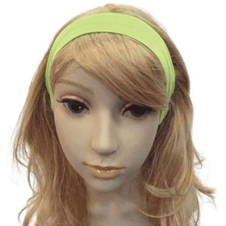 Neon green hairband