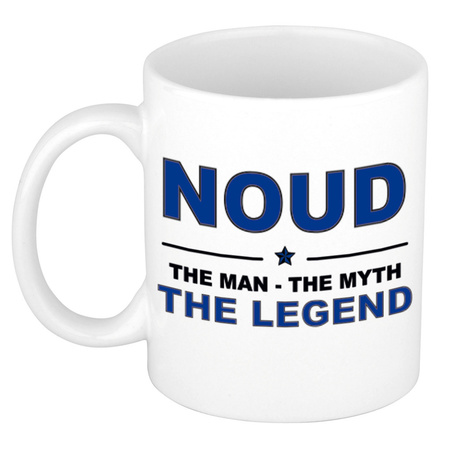 Noud The man, The myth the legend name mug 300 ml