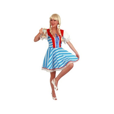 Oktoberfest dress with Bavarian colours