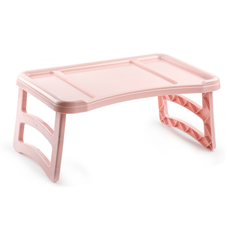 Breakfast in bed serving tray/table old pink 51 x 33 cm