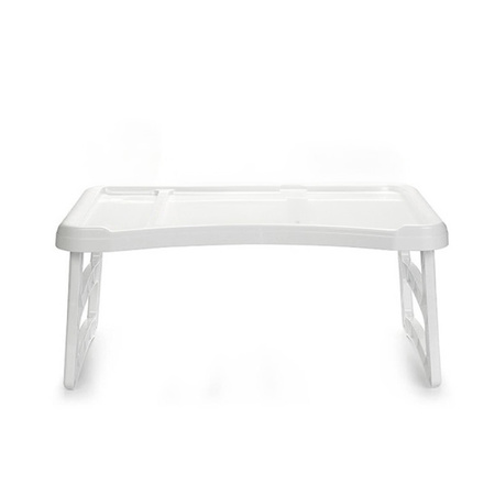 Breakfast in bed serving tray/table white 51 x 33 cm