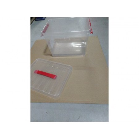 Storage box/storage box 22 liters 40 x 30 x 26 cm plastic