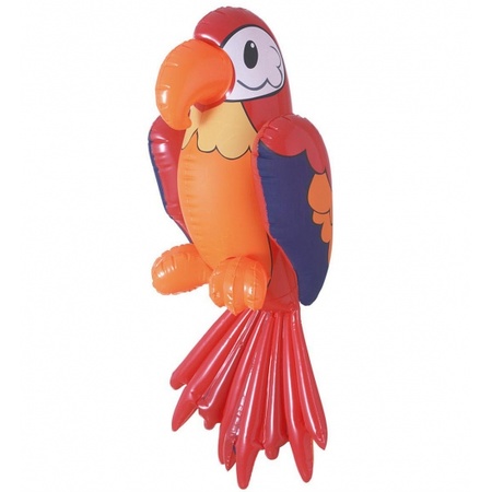 Opblaasbare papegaai 60 cm