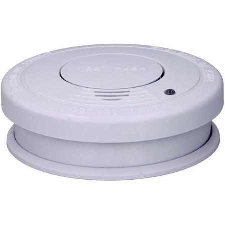 Optical smoke detector white 10 x 3 cm