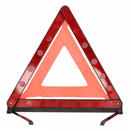 Opvouwbare gevaren driehoek