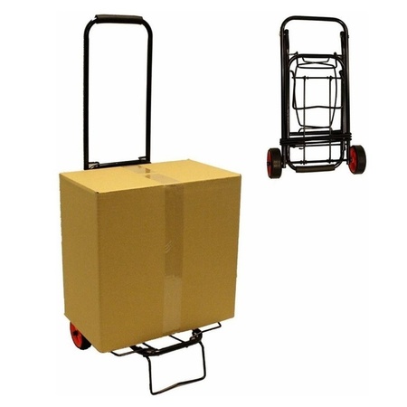 Opvouwbare steekwagen - metaal - lichtgewicht - tot 25 kg - DIY/transport trolley