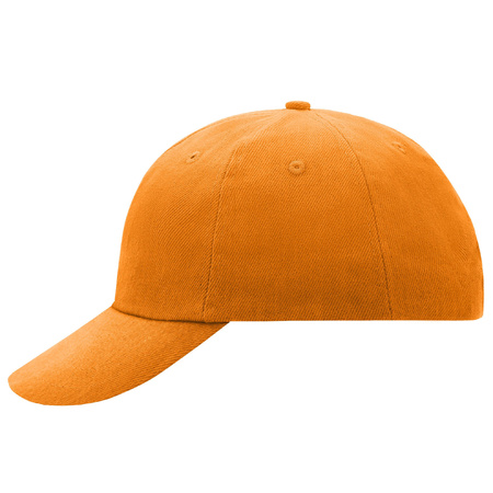 Oranje baseballcap voor volwassenen