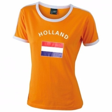Orange ladies shirt flag Holland