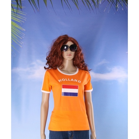 Oranje dames shirt Holland