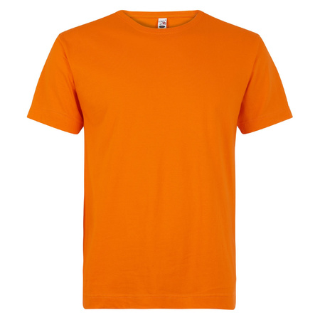 Oranje grote maten t-shirts