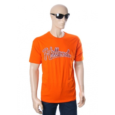 Oranje Holland t-shirt heren