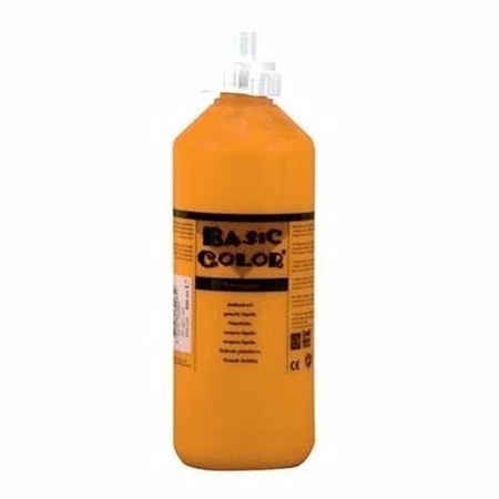 Orange paint in tube 500 ml