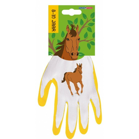 Horse children's glove 8-10 years