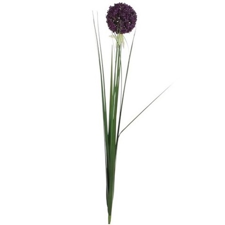Purple allium artificial flower 80 cm
