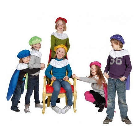 Paarse Piet accessoires set kids