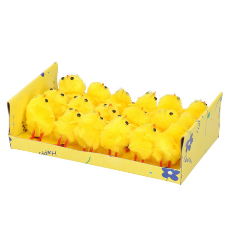 Easter chicks plush 18 pieces