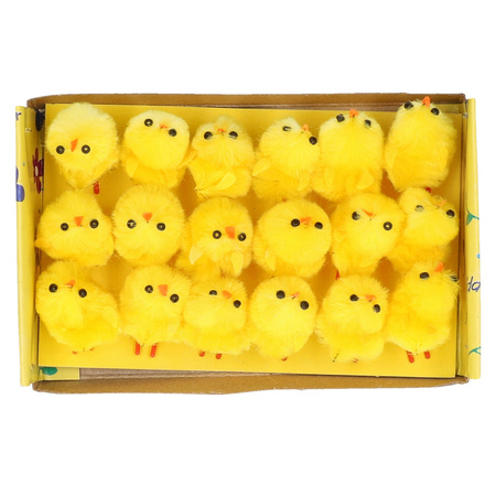 Easter chicks plush 18 pieces