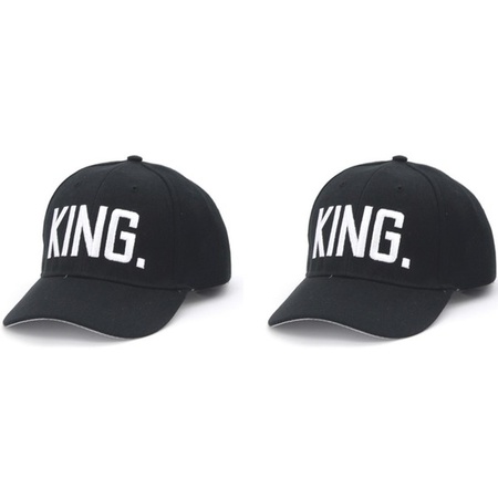 Partner/couple caps KING and KING for men