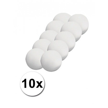 Styrofoam balls 5 cm 10 pieces