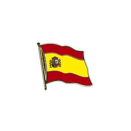 Pin broche van Vlag Spanje/Spaanse vlag