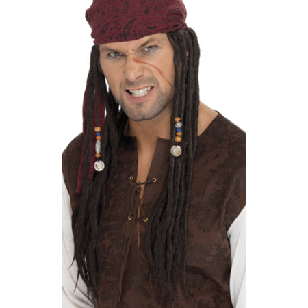 Jack Sparrow pirate wig