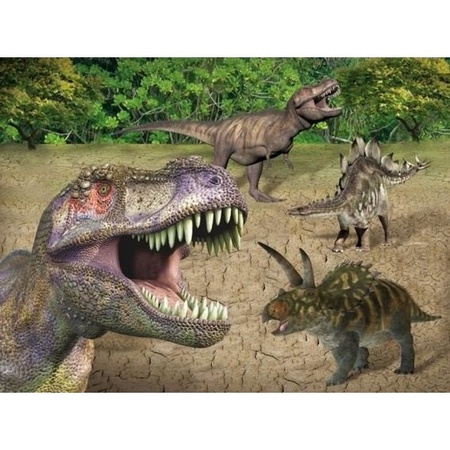 Placemats dinosaurs 3D print 30 x 40 cm