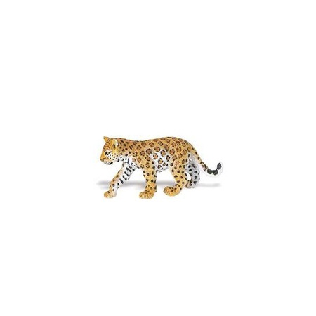 Plastic toy leopard cub 9 cm