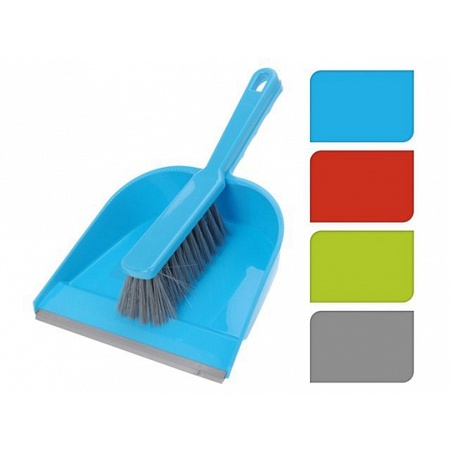Plastic dustpan blue