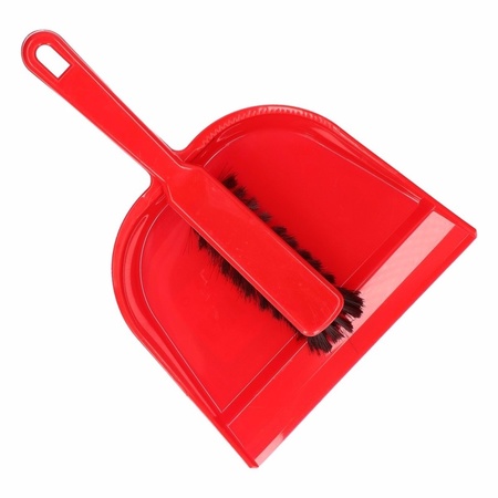 Plastic dustpan red