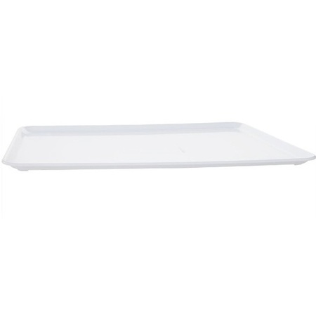 Serving plate white 42 x 30 cm