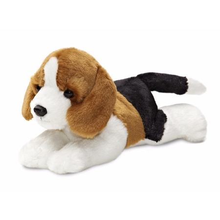 Plush Beagle dog cuddle toy 20 cm