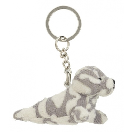 Spotted seal keychain 8,5 cm