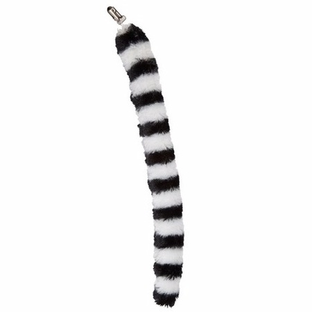 Plush lemur tail 50 cm