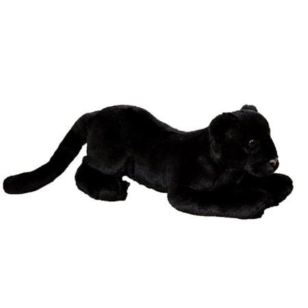 Plush panther lying 35 cm