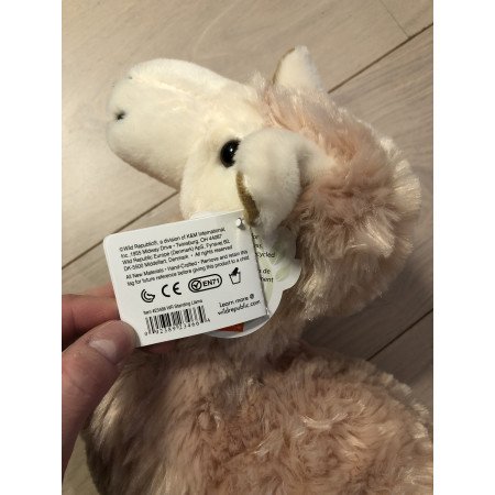 Pluche roze alpaca/lama knuffel 32 cm speelgoed
