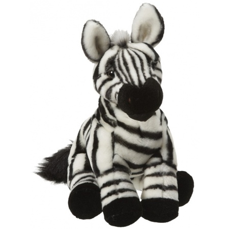 Pluche zebra knuffel van 27 cm