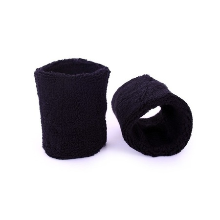 2x black wristbands in box