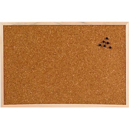 Memo boards made of cork 60 x 45 cm