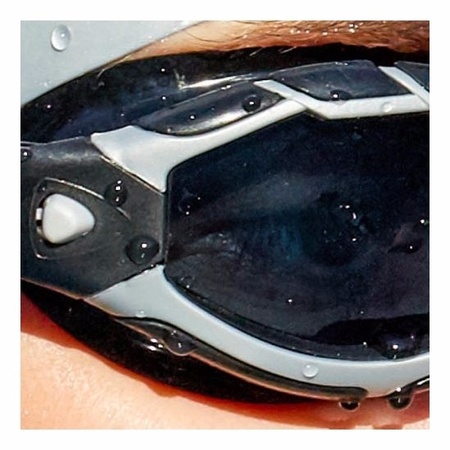 Professionele zwembril Monterey grijs/zwart