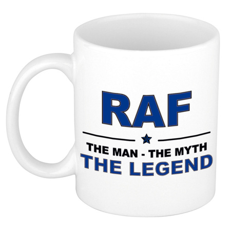 Raf The man, The myth the legend cadeau koffie mok / thee beker 300 ml