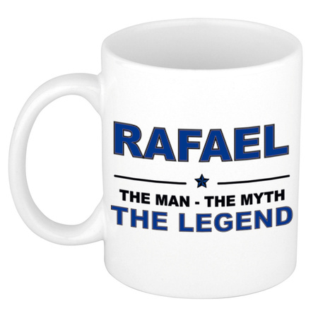 Rafael The man, The myth the legend cadeau koffie mok / thee beker 300 ml
