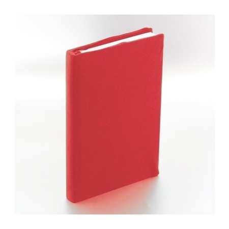 Stretchable book cover red A5