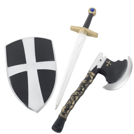 Knight weapons set 3-pieces