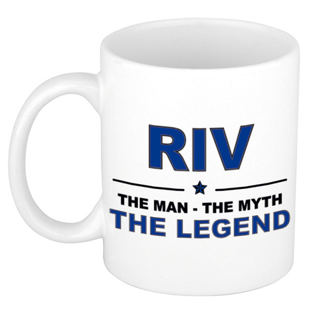 Riv The man, The myth the legend name mug 300 ml