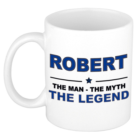 Robert The man, The myth the legend cadeau koffie mok / thee beker 300 ml