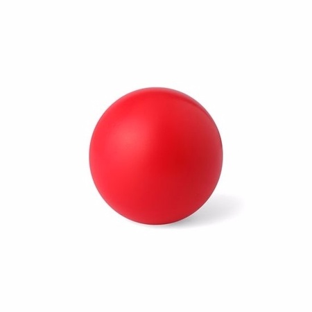 Red anti stress ball 6 cm