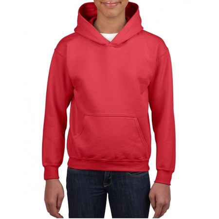 Red hooded sweater for boys