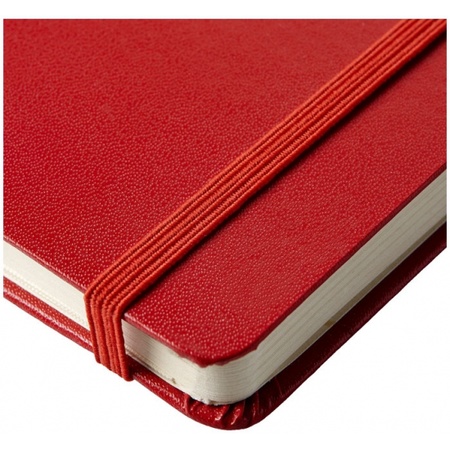 Red lined notebooks A5
