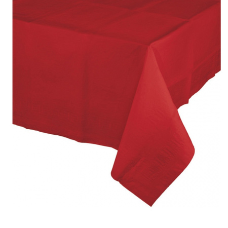 Rode party tafelkleden 274 x 137 cm